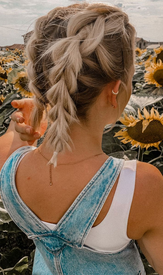 PRETTY BRAIDED HAIRSTYLE FOR ANY OCCASION ❤️ This is a cute one! I love how  pretty this one ends up looking. Let me know if you try i... | Instagram