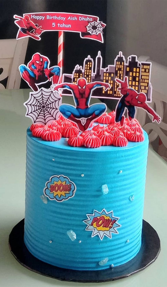 Spiderman Cake - Buy Online, Free UK Delivery — New Cakes
