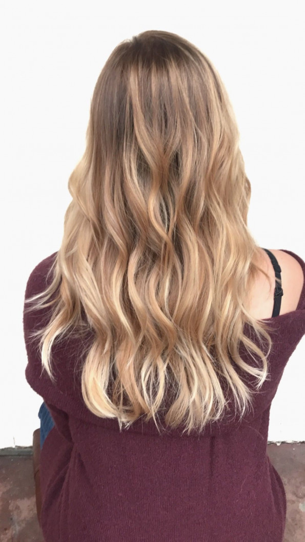 40 Trendiest Hair Colors for 2022 : Soft Honey Blonde