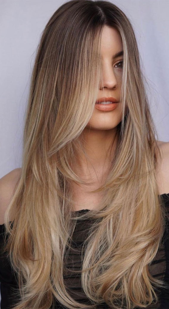 Haircuts for Long Straight Hair with Layers and Side Bangs (2023 Styles)