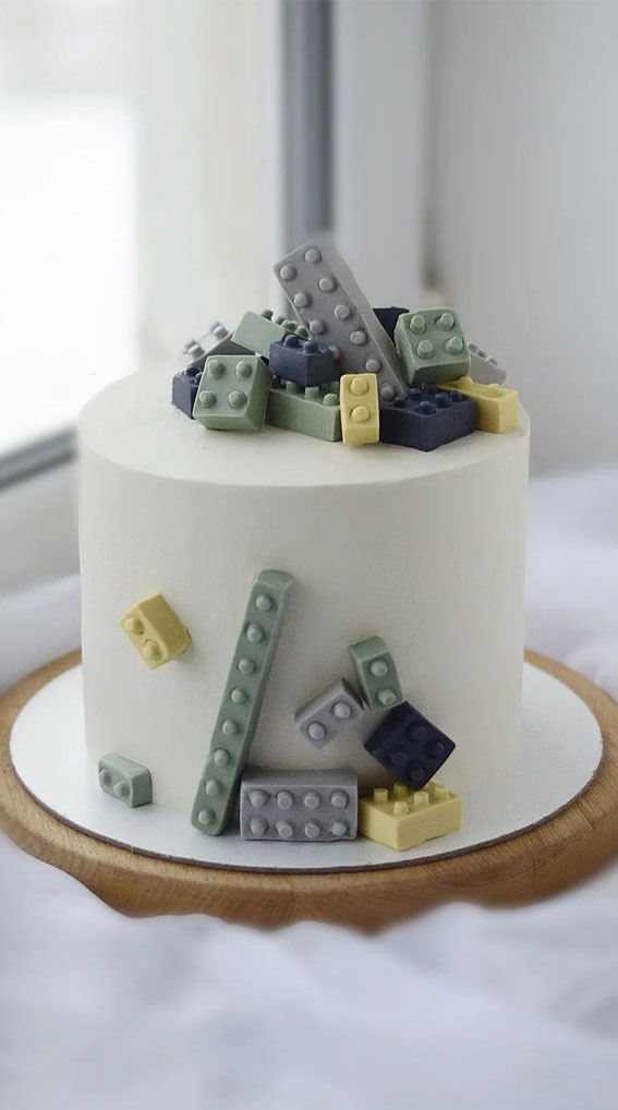 50 Best Birthday Cake Ideas in 2022 : Simple Lego Cake