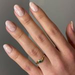 27 Barely There Nail Designs For Any Skin Tone : Rose Quartz Short Nails