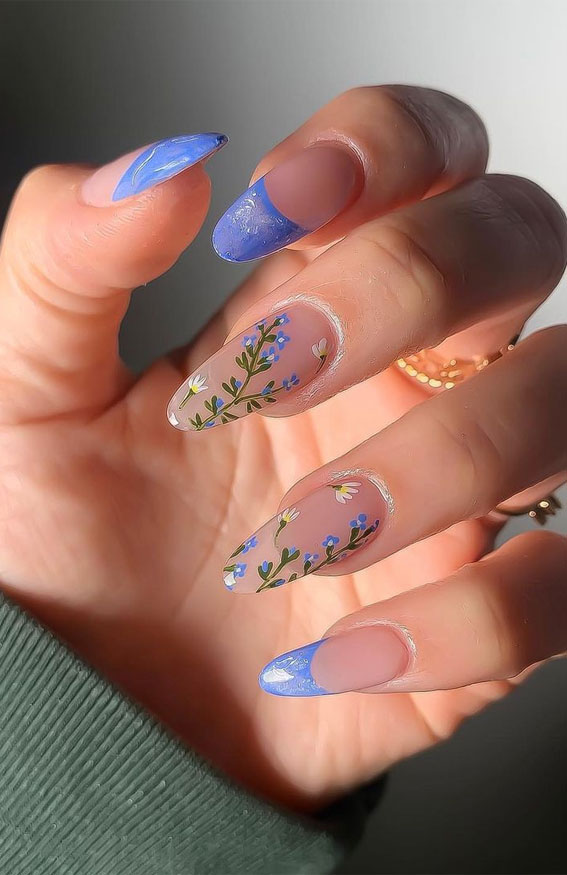 spring nail designs 2022, mix and match nail designs, flower nails, spring nail ideas, spring nail colors, 2022 spring nail colors, rainbow spring nails, different color spring nails, spring nail art, spring nail art 2022, nail art designs 2022