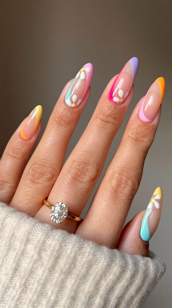 NAIL ART: Bold & Bright Summer Fruit Nails - Prairie Beauty