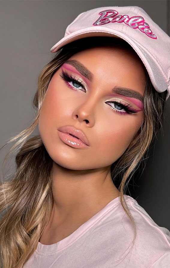 42 Summer Makeup Trends & Ideas To Look Out : Barbie Look