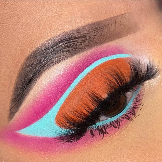 47 Cute Makeup Looks to Recreate : Tropical Summer Vibes