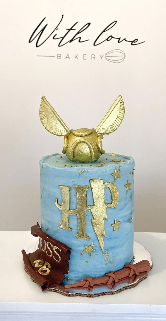 The Best Chocolate Harry Potter Birthday Cake