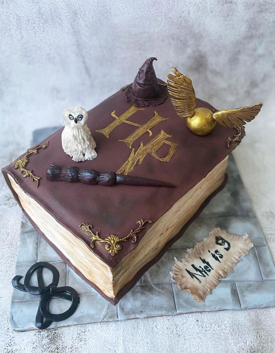 Harry Potter Cake (Serves 50 ppl) - Greek Food Shop by Select Bakery-happymobile.vn