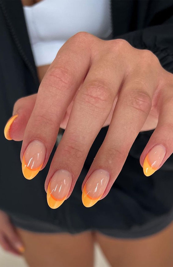 These Orange Nails Designs Are The Energy Boost You Need Right Now - The  Mood Guide