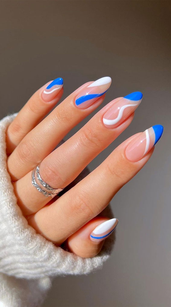 40 Awesome Nail Ideas You Should Try : Pastel Marble Tip Nails | Trendy  nails, Nails, Diy nails
