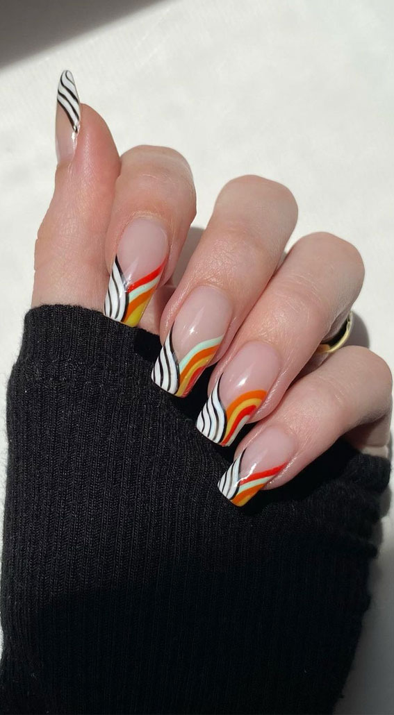 Halloween Week | Candy Corn Nail Art – Adventures in Polishland