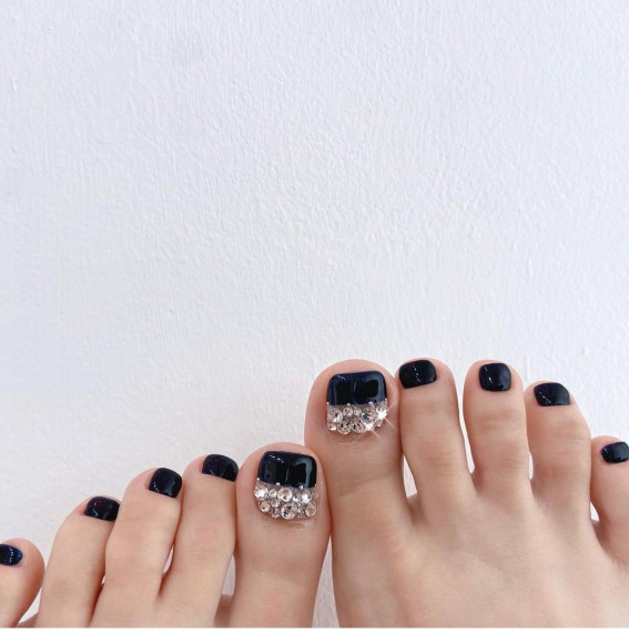 69 Black and White Nails For A Trendy Mani