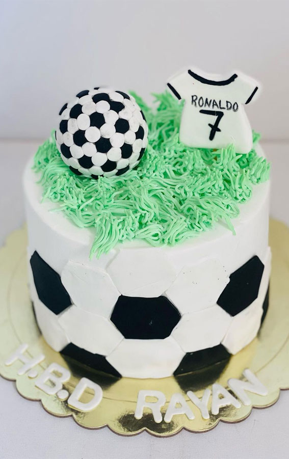 HowToCookThat : Cakes, Dessert & Chocolate | Soccer Ball Cake -  HowToCookThat : Cakes, Dessert & Chocolate