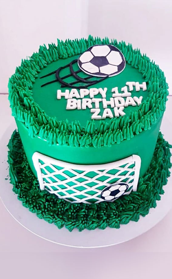 Soccer Game Football Cake Decoration Happy Birthday Party Football Model  Boy Children Cake Topper Cupcake Supplies Decor Baking - AliExpress