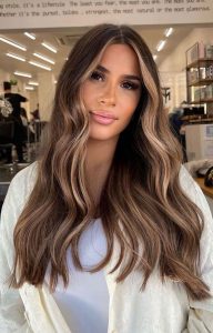 50 Hair Colours Ideas That Are Trending Now : Brown Hair with Blonde ...