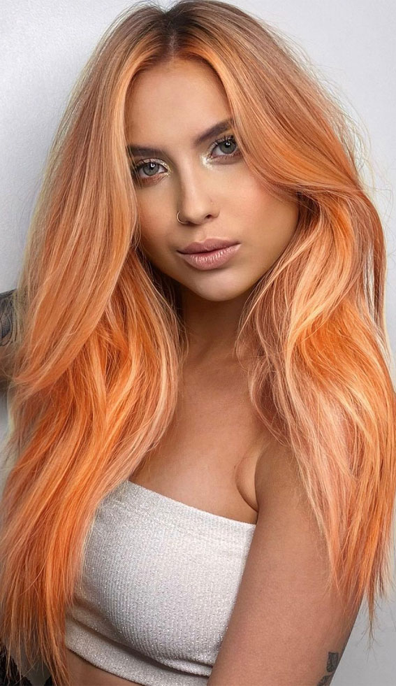 Bronze Peach How To + Color Formulas From @energy.hair