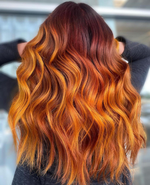 32 Best Orange Hair Color Shades : Dark Brown to Burnt Orange