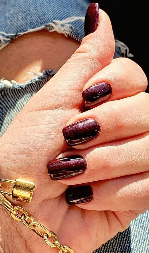 Wine Time Red/brown/burgundy Nail Polish Nail Lacquer - Etsy | Burgundy  nail polish, Burgundy nails, Nails