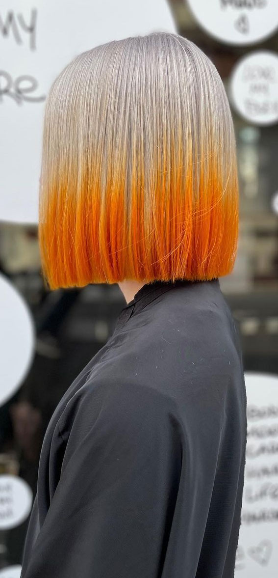 32 Best Orange Hair Color Shades : Blonde to Ombre Tip Hair