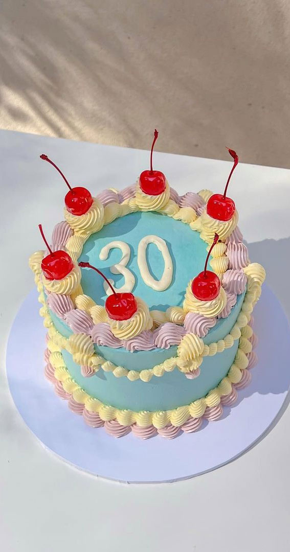 Creative 30th Birthday Cake Ideas - Crafty Morning