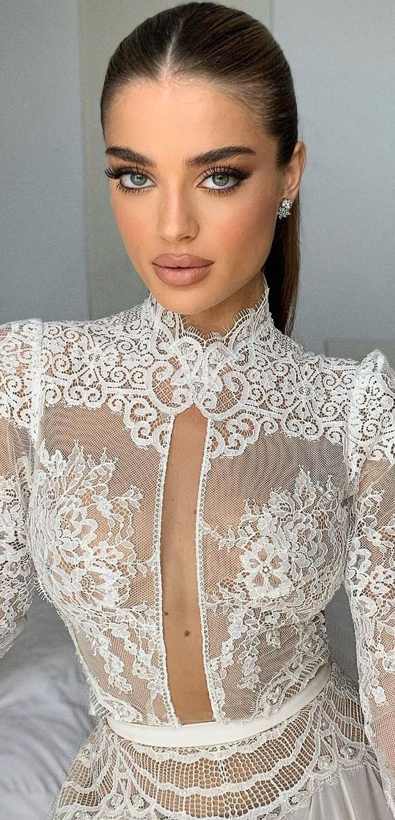 58 Stunning Makeup Ideas For Every Occasion : Soft Boho Glam Bridal Look