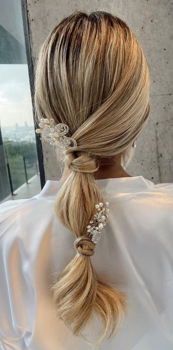 WeddingWorthy Ponytails to Complete Your Bridal Beauty Look