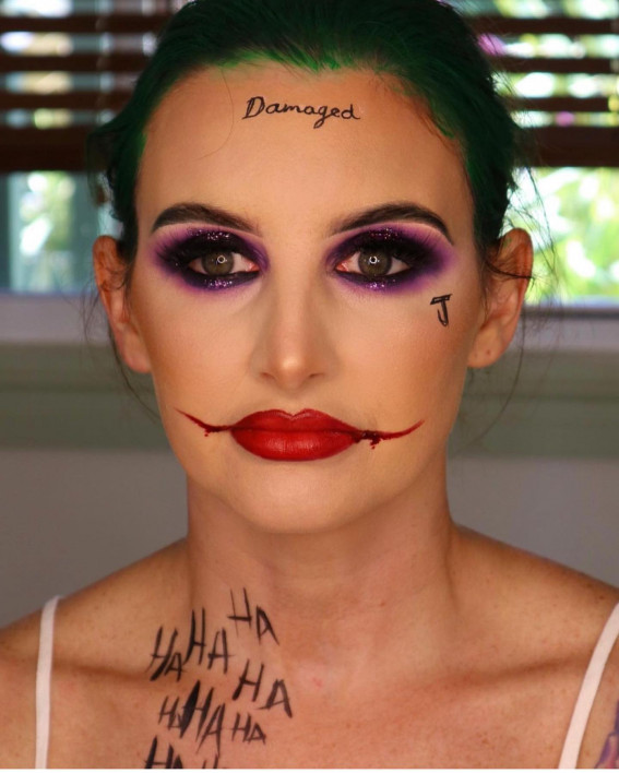 40+ Spooky Halloween Makeup Ideas : Simple Halloween Look