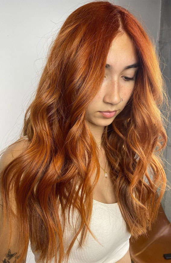 Everything You Need To Know About The Copper Hair Trend