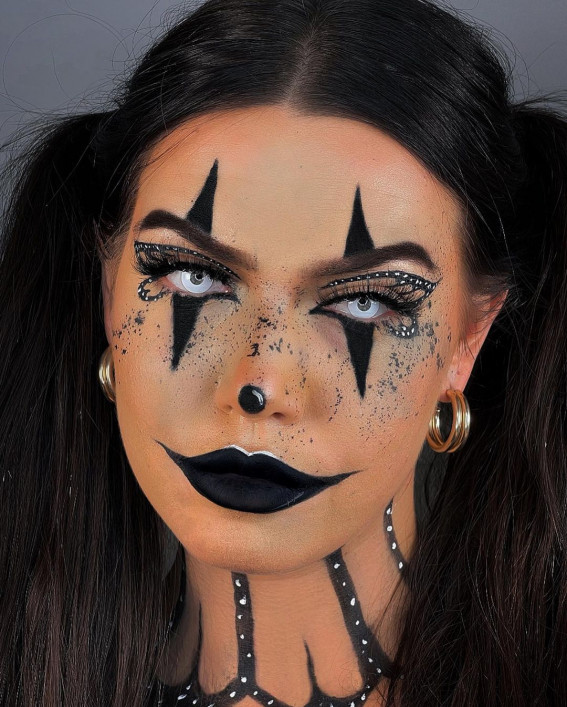 40+ Spooky Makeup Ideas : Butterfly