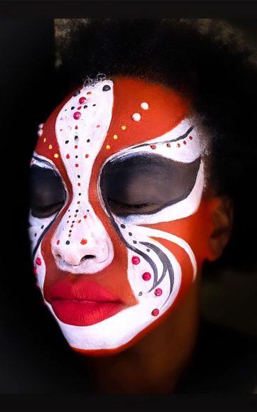 25 Awesome Tribal Makeup Ideas : African Tribal Makeup