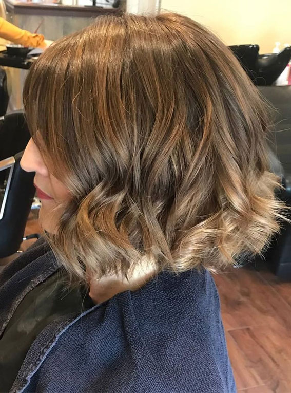 50+ Haircut & Hairstyles for Women Over 50 : Subtle soft highlighted colour melt