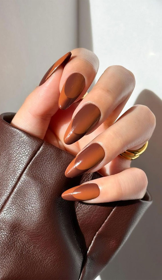 56 Stunning Brown Nails For Every Season