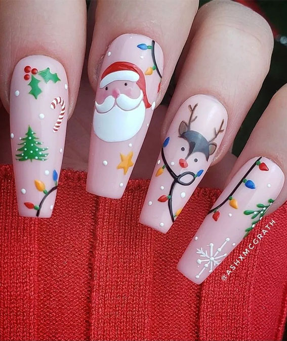 holiday nails, xmas nails, snowflake nails, christmas nails, christmas nail art, simple christmas nails, christmas nail ideas, christmas nail designs, christmas nails 2022