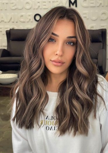 50+ Trendy Hair Colour For Every Women : Rich Brunette with Coconut Toasted