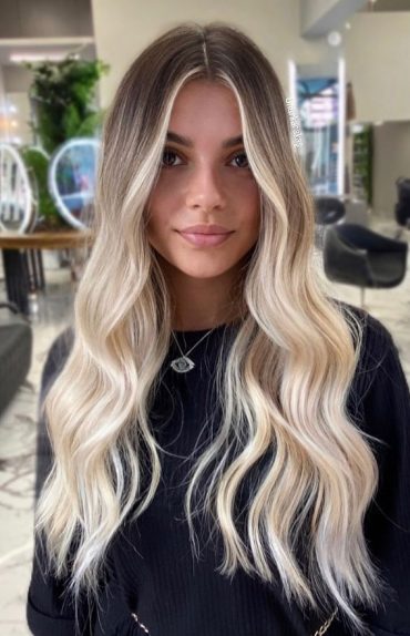 50+ Trendy Hair Colour For Every Women : Ombre Toasted Almond + Vanilla ...