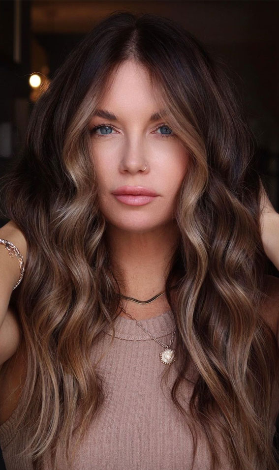 50+ Trendy Hair Colour For Every Women : Brunette Glow