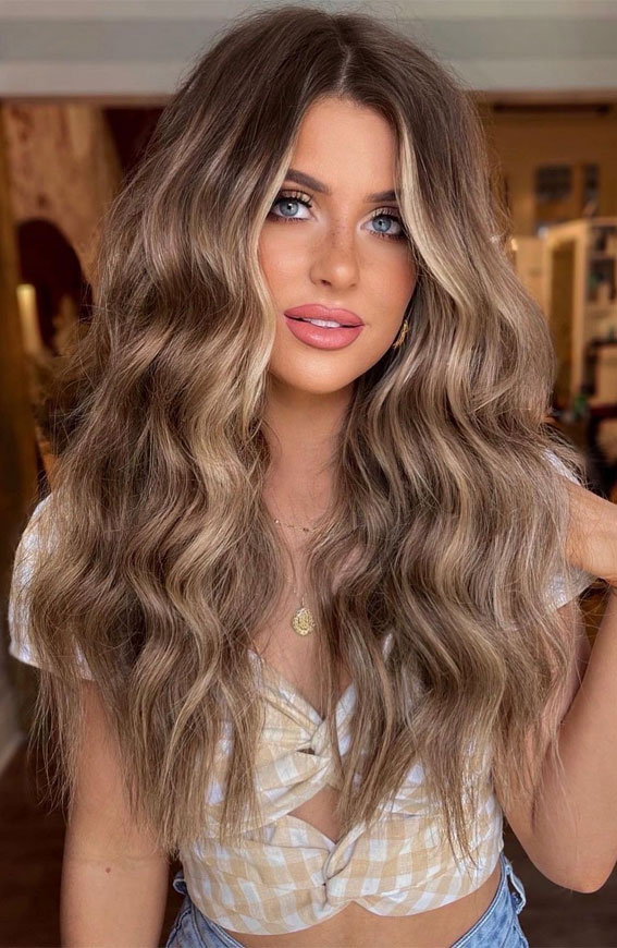 50+ Trendy Hair Colour For Every Women : Blonde on Bronde
