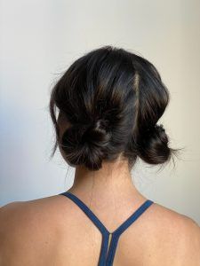 35+ Cute & Easy Ways To Style Short Hair : Cute Pigtail Buns