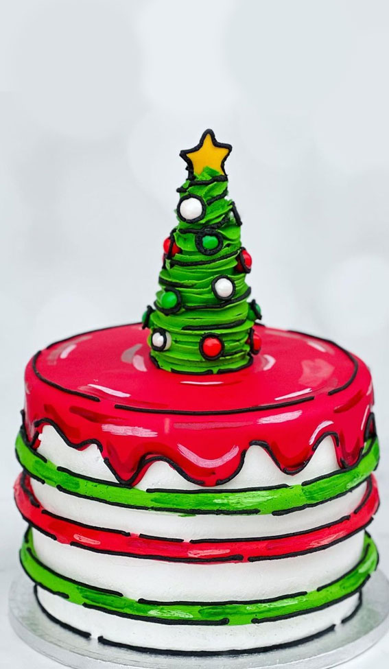 22 AWESOME Christmas cake decorating ideas