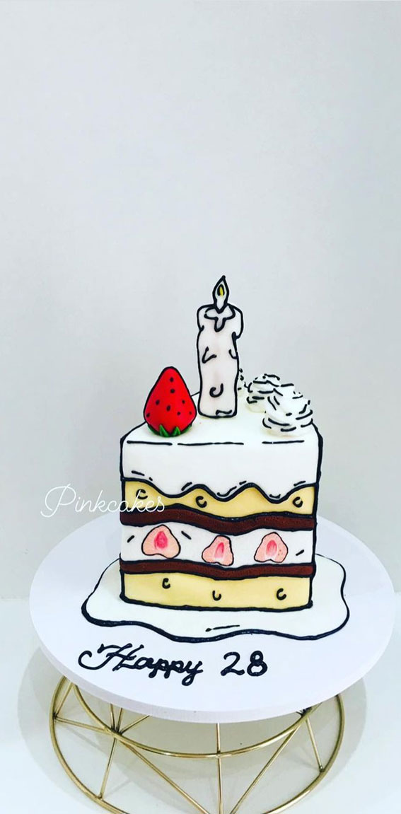30+ Cute Comic Cakes For Cartoon Lovers : A Slice of Cake