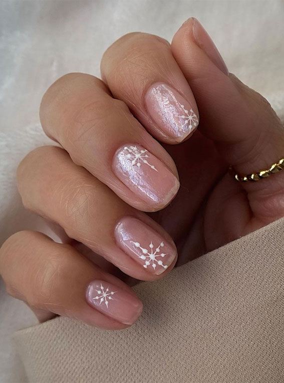 45 Christmas Nail Designs - Simple Christmas Nail Art Ideas