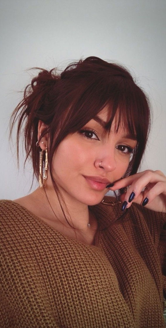 17 Uneven Messy Bangs Hairstyles With Major CoolGirl Vibes   theFashionSpot