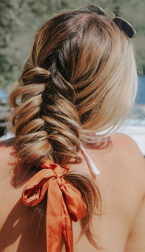 50+ Braided Hairstyles To Try Right Now : Fishtail Fancy