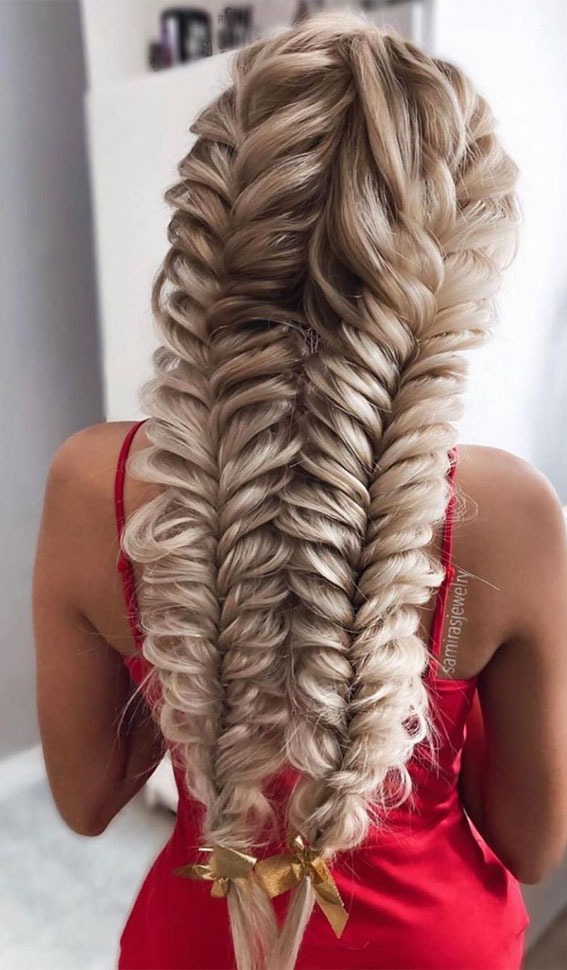 50+ Braided Hairstyles To Try Right Now : Amazing Fishtail Braids