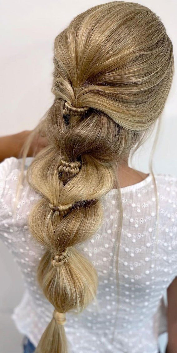 50+ Cute Hairstyles For Any Occasion : Mini Infinity Braid Accents