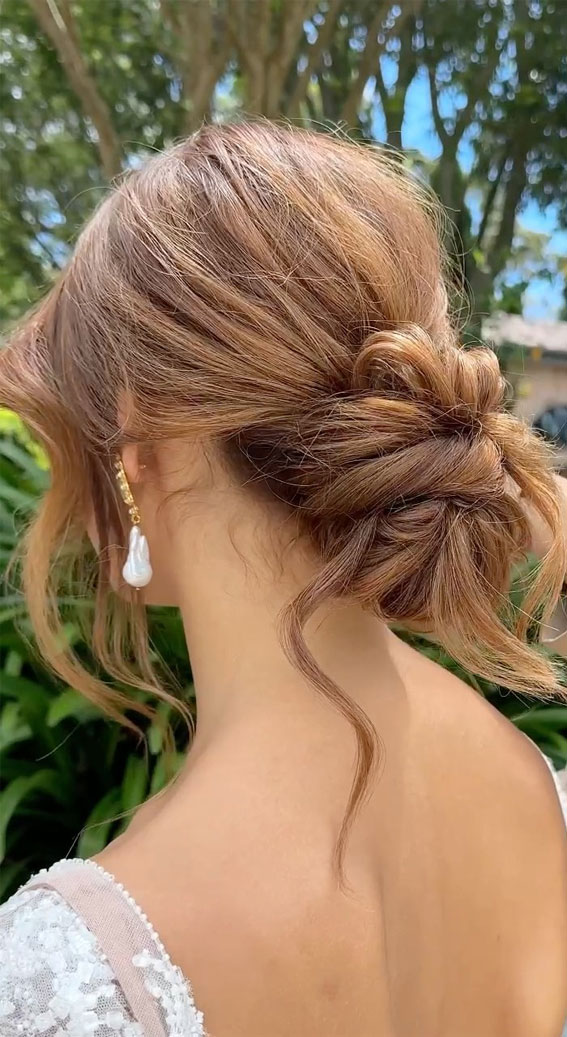 50+ Cute Hairstyles For Any Occasion : Little Messy Updo