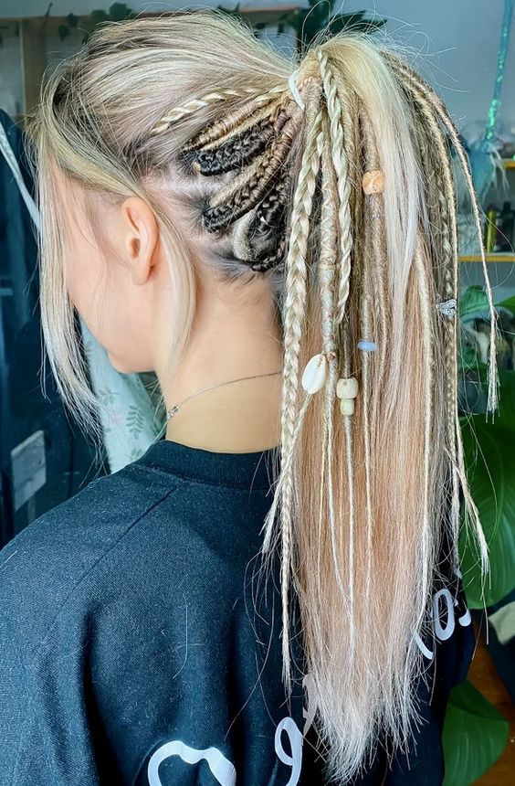 50+ Braided Hairstyles To Try Right Now : Rope Braids, Woven Braids + Pony