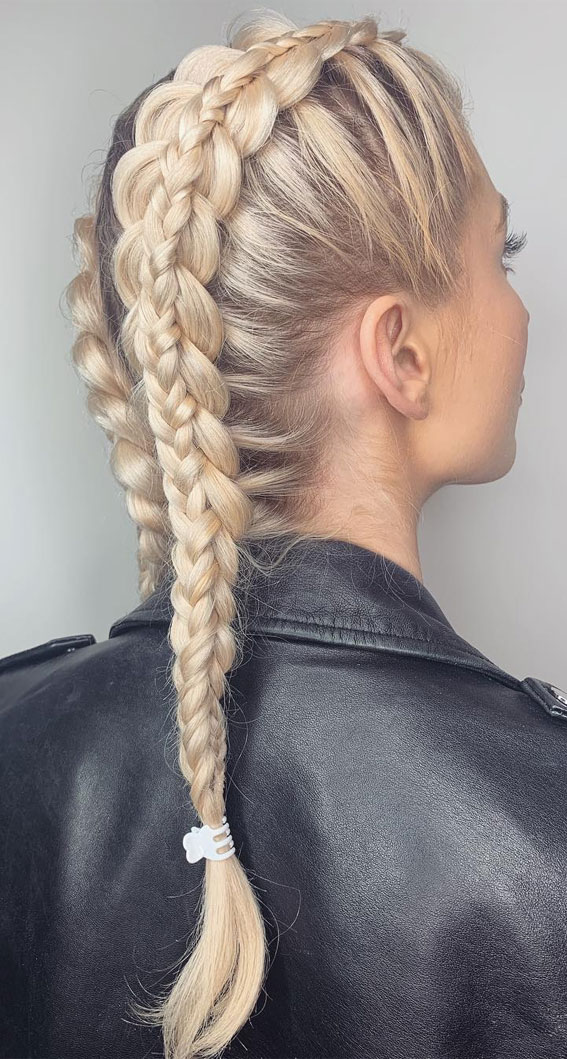 50+ Cute Hairstyles For Any Occasion : Braid Upon A Braid