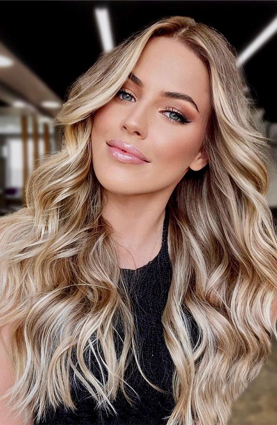 30+ Hair Colour Trends To Try in 2023 : Blonde with Smokey Highlights