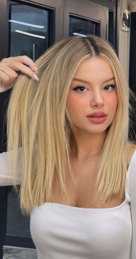 30+ Hair Colour Trends To Try in 2023 : Honey Blonde Dreams